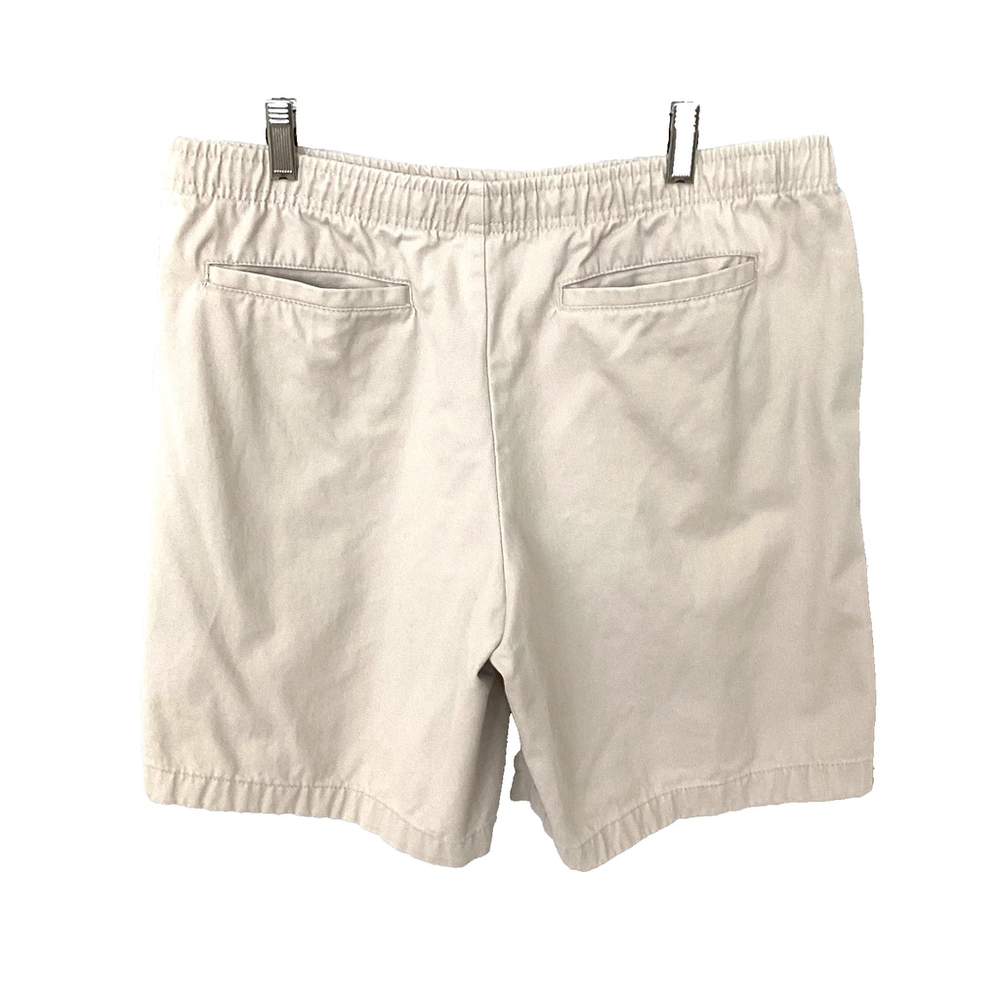 Unbranded Khaki Shorts Pull-On High Waisted Size M/L - Picture 2 of 4